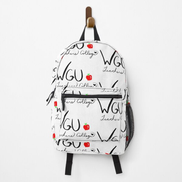 Item preview, WGU Teachers College - Simple Logo with Apple designed and sold by Kelly Tappero.