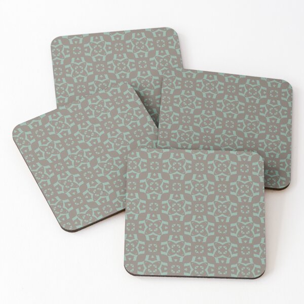 Item preview, Zero Downtime Slate Green and Brown Pastel Pattern designed and sold by Sector18.