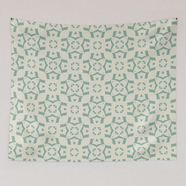 Item preview, Zero Downtime Slate Green and White Pastel Pattern designed and sold by Sector18.