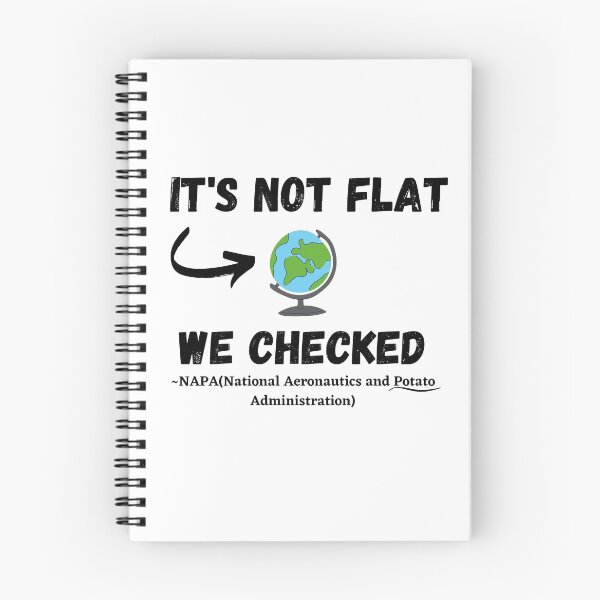 Item preview, Not Flat We Checked designed and sold by Zenith-capitis.