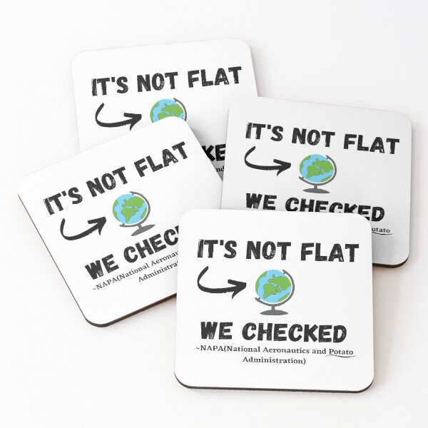 Item preview, Not Flat We Checked designed and sold by Zenith-capitis.