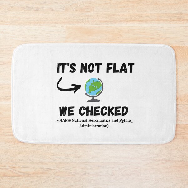 Item preview, Not Flat We Checked designed and sold by Zenith-capitis.