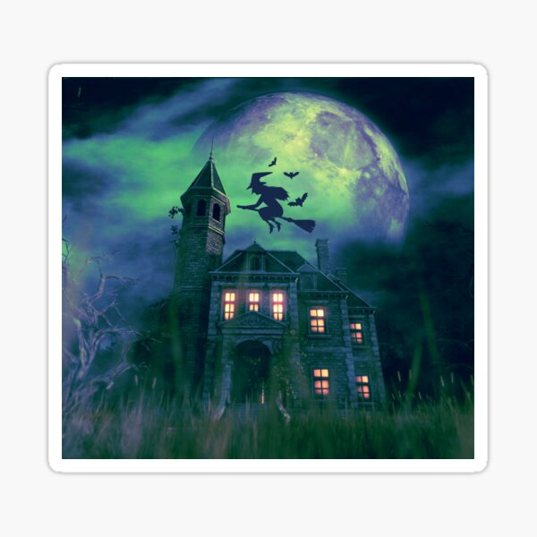 Item preview, Haunted House Halloween  designed and sold by Imemewell.