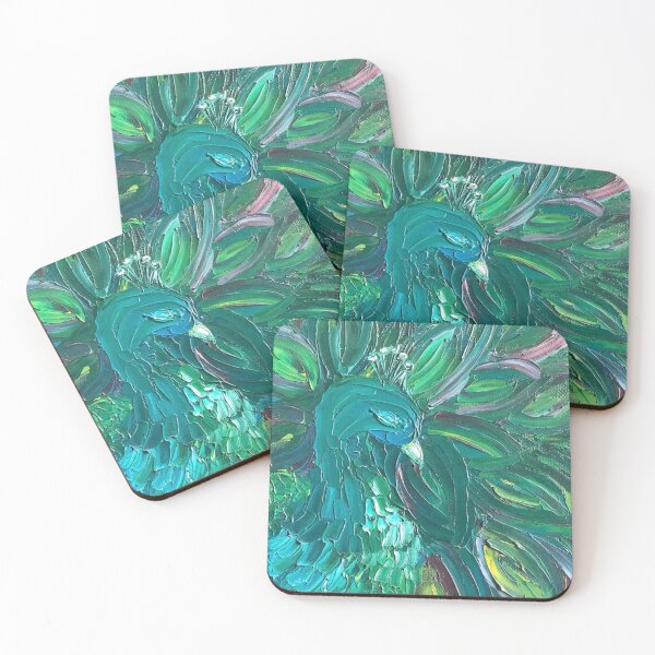 Artikelvorschau, Impasto Pfau entworfen und verkauft von littlelionstud.