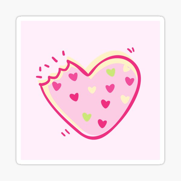 Pink Heart Sticker