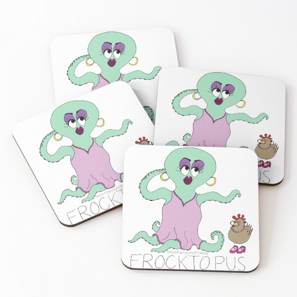 Item preview, Frocktopus designed and sold by Octopus-Family.