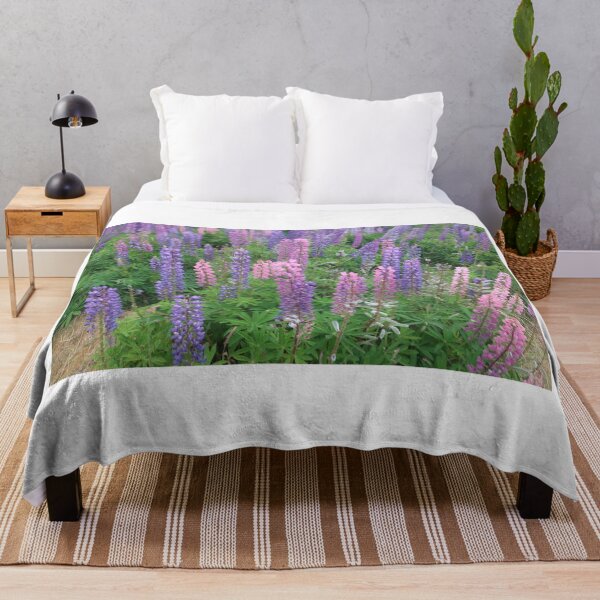 Item preview, Pink and Purple Lupins, Flowers Native to New Zealand designed and sold by izzy8793.