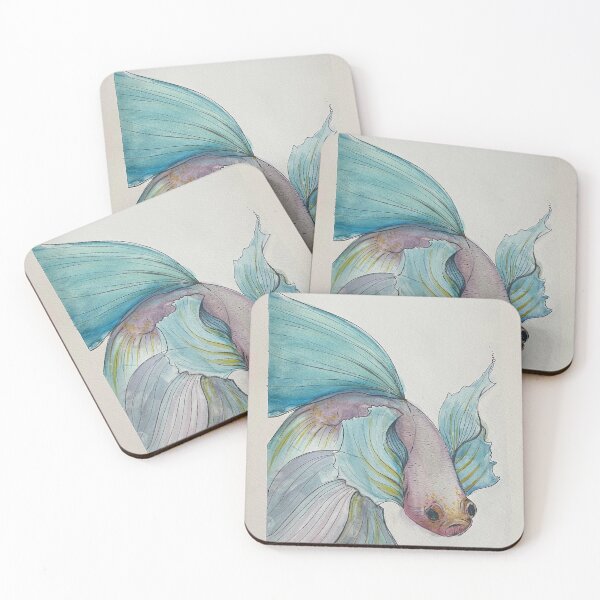 Item preview, Bettafish_watercolor designed and sold by nora williams.