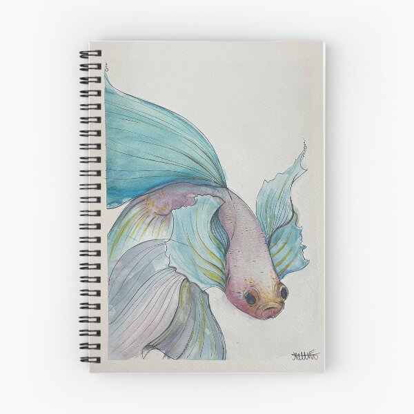 Item preview, Bettafish_watercolor designed and sold by nora williams.