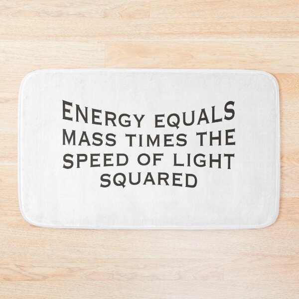 Item preview, Einstein’s theory of relativity Energy equals mass times the speed of light squared designed and sold by I Am Skye With An E.