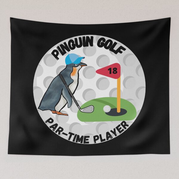 Item preview, Penguin Golf - Par-Time Player designed and sold by Sonatablue.
