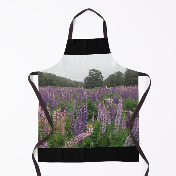 Item preview, A Field of Pink and Purple Lupins, Flowers Native to New Zealand designed and sold by izzy8793.