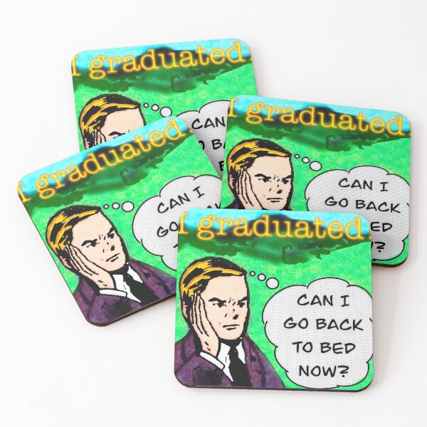 Item preview, I graduated! Can I go back to bed now? designed and sold by spinolator.
