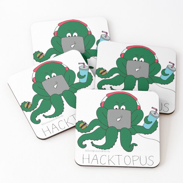 Item preview, Hacktopus designed and sold by Octopus-Family.