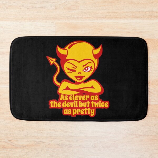 Item preview, As clever as the devil but twice as pretty  designed and sold by monsterplanet.