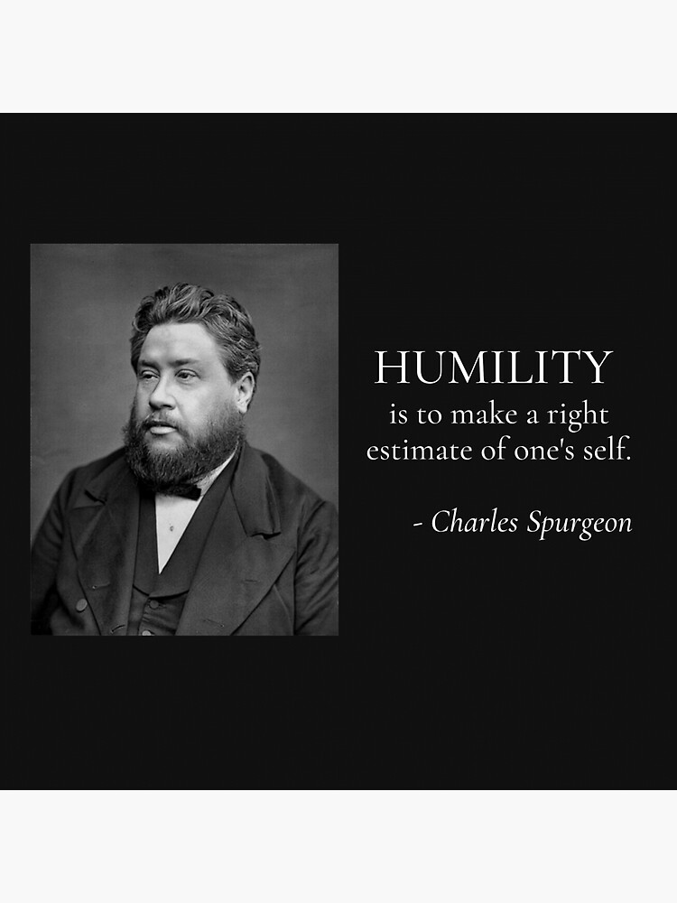 "Charles Spurgeon Humility" Sticker for Sale by PopGoesDaWeazel