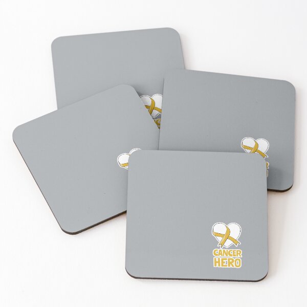 Item preview, Cancer Hero, Gold Ribbon, Childhood Cancer awareness designed and sold by CMButike.