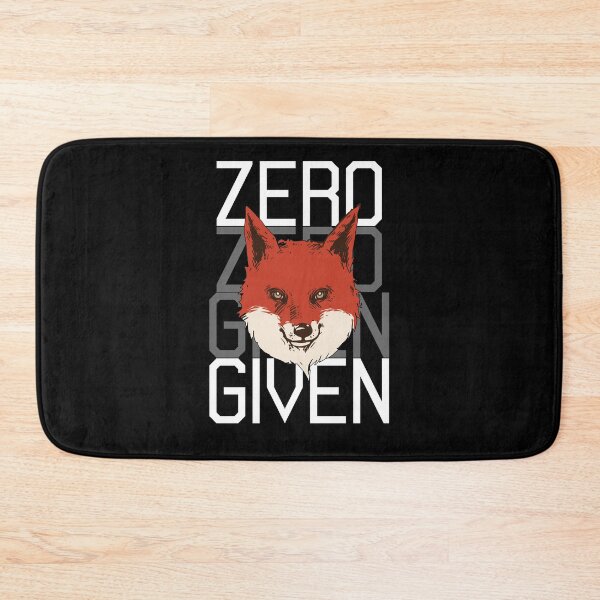 Item preview, Zero Fox Given Retro Animal Fox Pun Funny Saying designed and sold by ChromanautMerch.