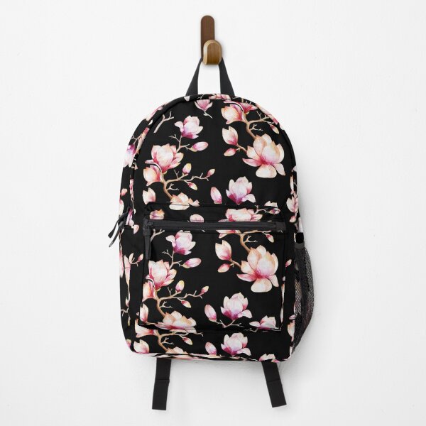 Item preview, Beautiful watercolor pink magnolia pattern designed and sold by IoanaHraball.