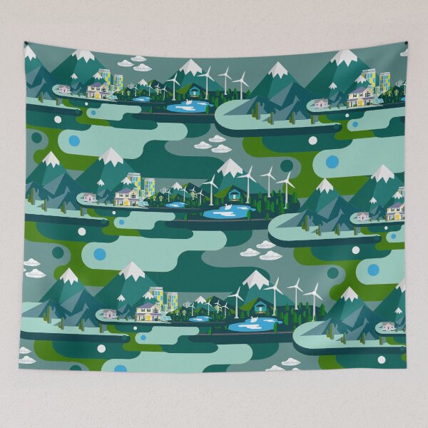 Item preview, Landscape Pattern  designed and sold by MarcSabuncu.