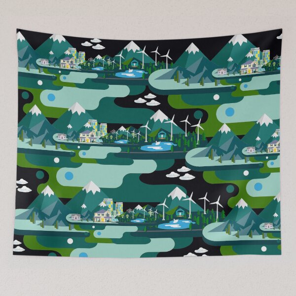 Item preview, Landscape Pattern  designed and sold by MarcSabuncu.