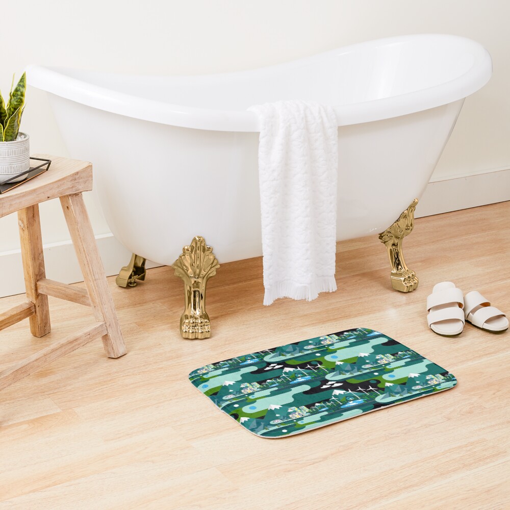 Item preview, Bath Mat designed and sold by MarcSabuncu.