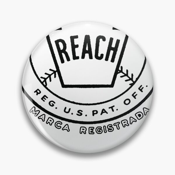 Item preview, REACH BASEBALL VINTAGE SHIRT AND STICKER  designed and sold by BraveryisBold.