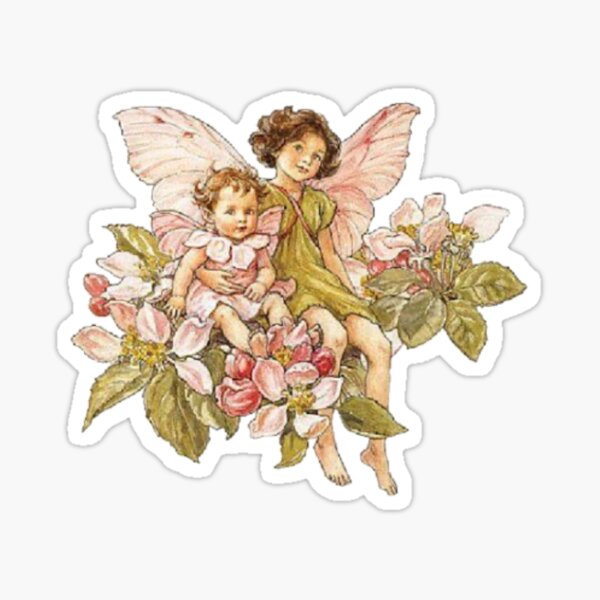 fairy mom and child Sticker