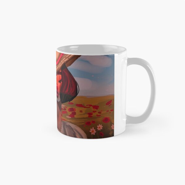 Item preview, Beautiful girl at sunset in a field of flowers designed and sold by HibiscusHeron.