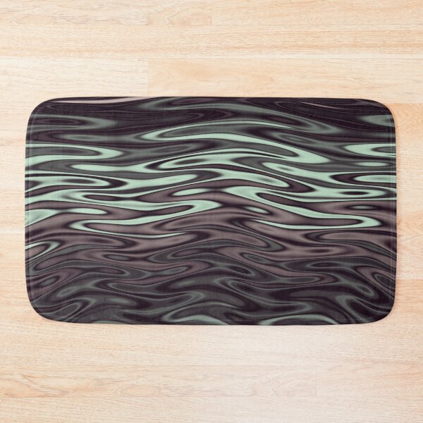 Item preview, Ripples Fractal in Mint Hot Chocolate designed and sold by charmarose.