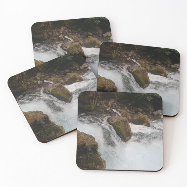 Item preview, Water Rushes Down a Stream on a Hike in New Zealand designed and sold by izzy8793.