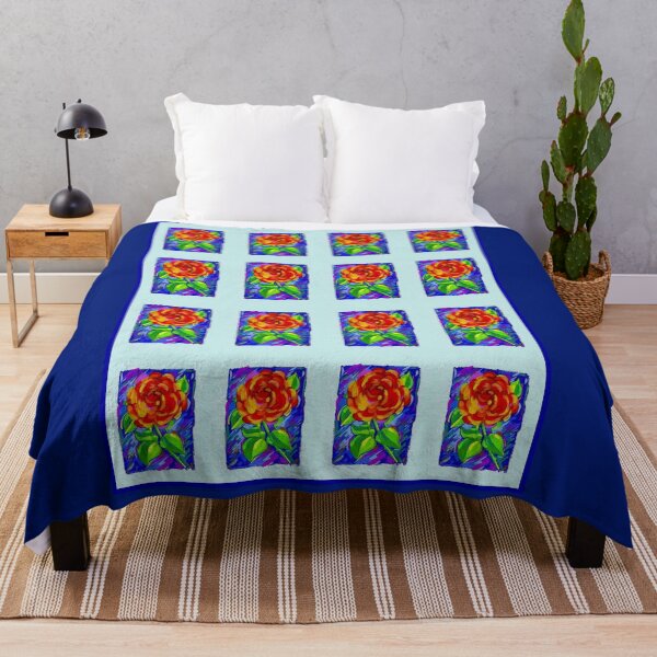 Item preview, ROSE COLLAGE : Modern art Flower Print designed and sold by posterbobs.