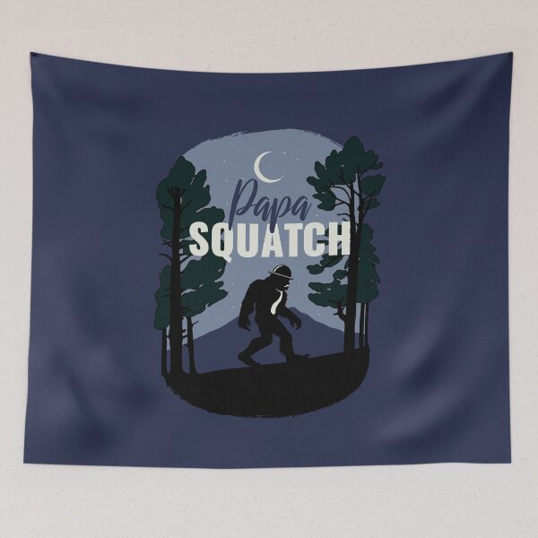 Item preview, Papa Squatch Sasquatch, Father's Day Bigfoot designed and sold by Maria Garcia.