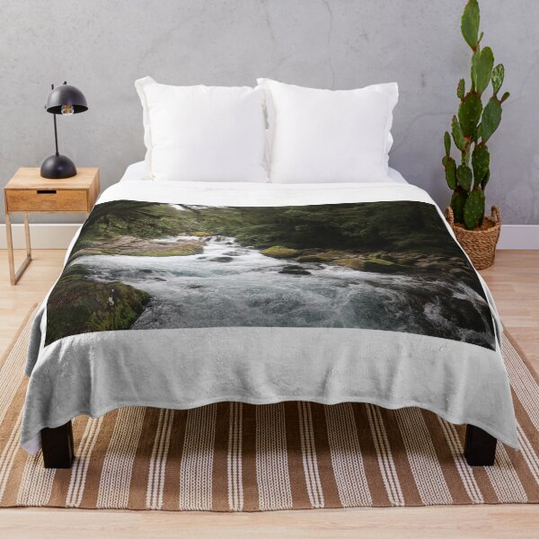 Item preview, Water Rushes Down a Rocky Stream on a Hike in New Zealand designed and sold by izzy8793.