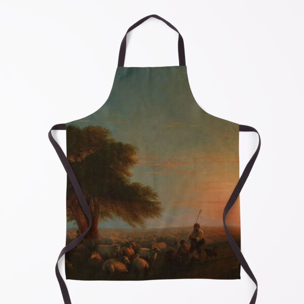 Item preview, Shepherds with a flock of sheep (1872) By Ivan Konstantinovich Aivazovsky (Russian, 1817-1900) designed and sold by sunny-007.