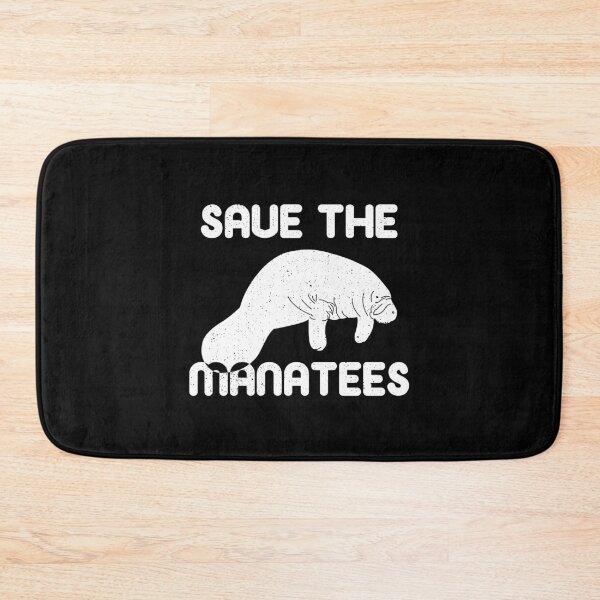 Item preview, Save The Manatees Ocean Animal Lover Environmentalist designed and sold by ChromanautMerch.