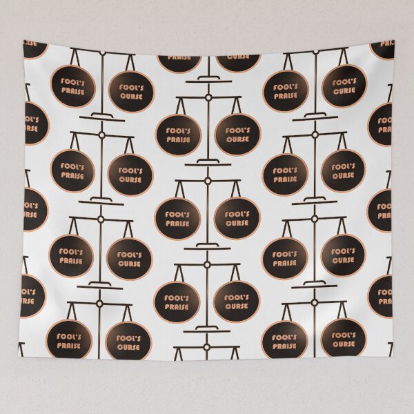 Item preview, Fool's Praise = Fool's Curse designed and sold by Boakes-Digital.