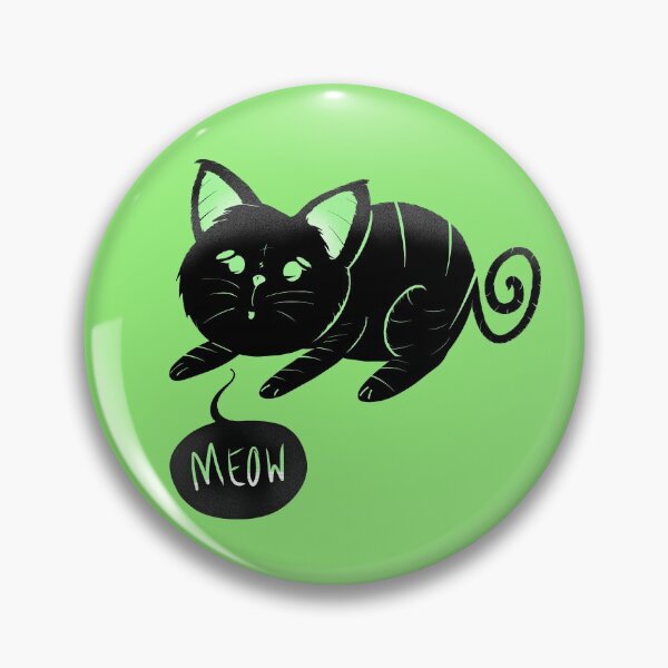 Item preview, Green Meow designed and sold by pardonmyjargon.