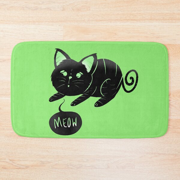 Item preview, Green Meow designed and sold by pardonmyjargon.