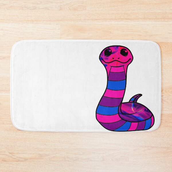 Item preview, Bisexual Pride Snake designed and sold by BuzzySpaceBee.