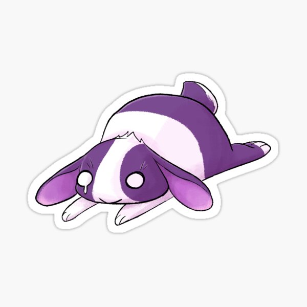 Sad Flop Bunny Sticker