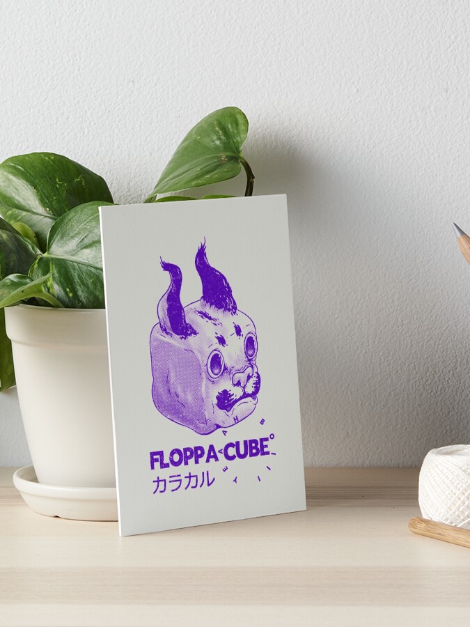 Da Big Floppa - New Rapper with King Crown | Floppa Cube Flop Flop Happy  Floppa Friday Drip | Fun | Original Art Pet Mat Bandana Cat | iPad Case 