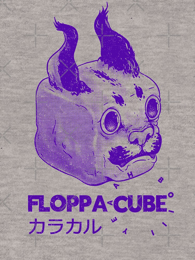 Da Big Floppa - New Rapper with King Crown | Floppa Cube Flop Flop Happy  Floppa Friday Drip | Fun | Original Art Pet Mat Bandana Cat | Art Print