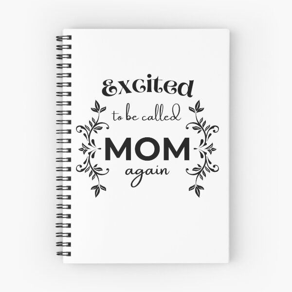 Item preview, Excited To Be Called Mom Again designed and sold by Zenith-capitis.