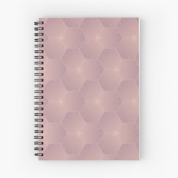 Aperçu de l'œuvre Motif hexagonal rose pastel créée et vendue par CiaraPrints.