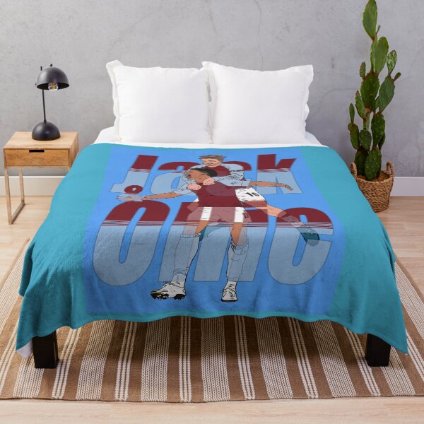 Item preview, Aston villa Jack Grealish and Ollie Watkins in celebration AVFC Print Poster designed and sold by madein1874.