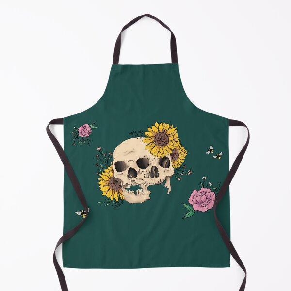 Item preview, Infused Skulls with flowers designed and sold by Bogturtle21.