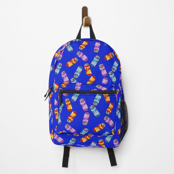 Item preview, Bonk! Drinks Pattern (Blue) designed and sold by maplefoot.