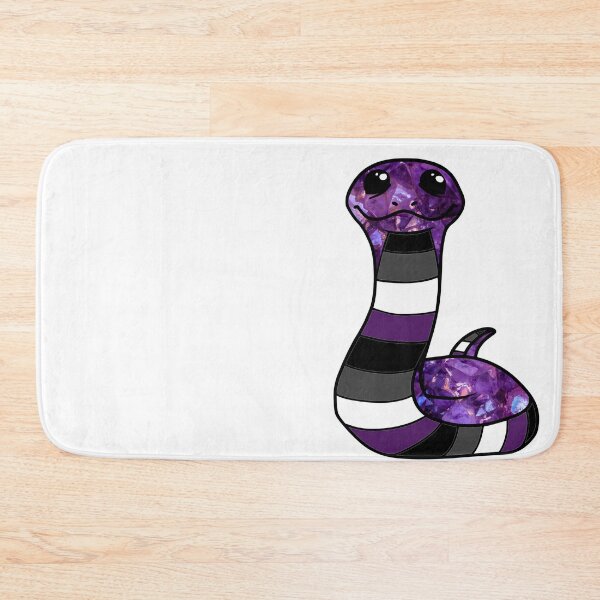 Item preview, Asexual Gem Pride Snake designed and sold by BuzzySpaceBee.