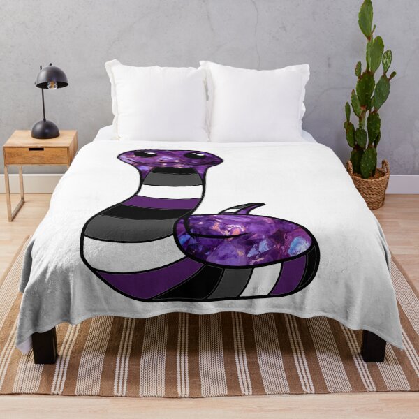 Item preview, Asexual Gem Pride Snake designed and sold by BuzzySpaceBee.